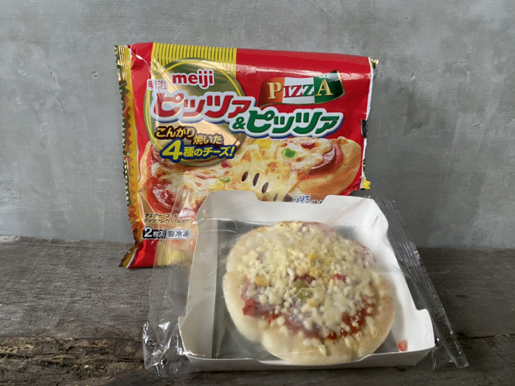 ピザック　冷凍ピザ　焼き